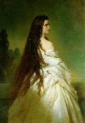 Franz Xaver Winterhalter Elisabeth Kaiserin von osterreich china oil painting artist